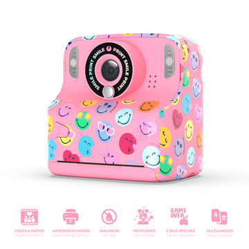 MOB - Pixiprint Smiley World - Roze
