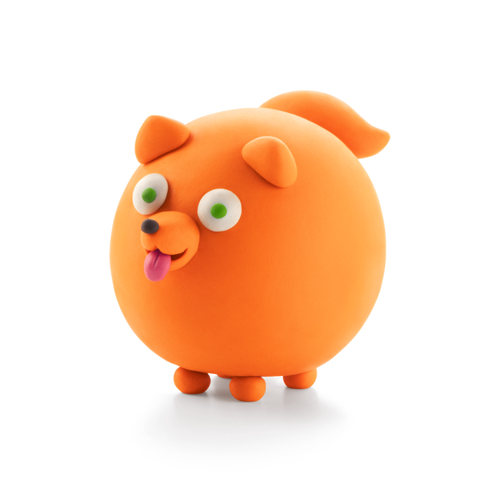60047 HeyClay - Dog Story: Spitz, Shiba Inu, Pug - 6 cans