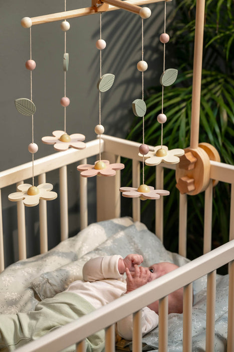 T308 Jabadabado - Wooden mobile flower