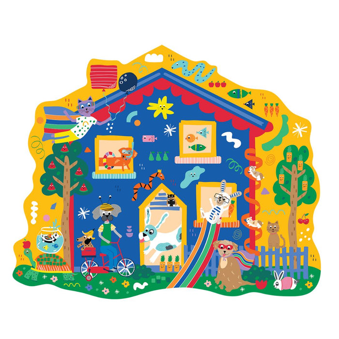 47P5977 - Floss&Roco - Pets 80 stuks jigsaw puzzle