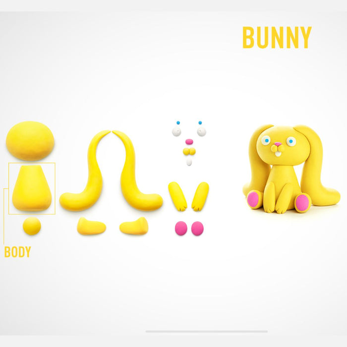 30115 HeyClay - Fluffy Pets - Konijntje