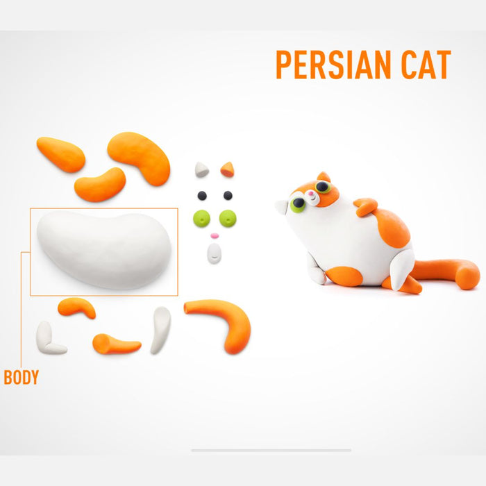 30113 HeyClay - Fluffy Pets - Perzische kat