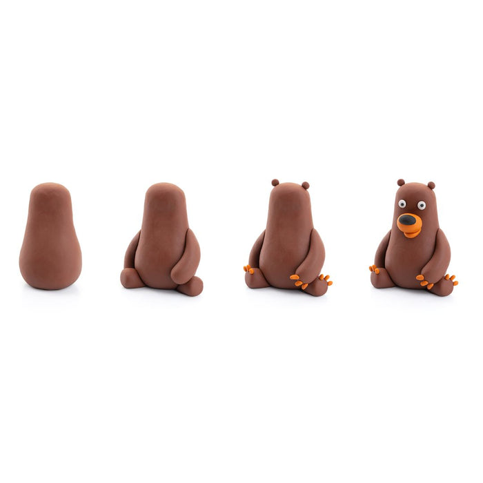 30105 HeyClay - Bosdieren Bear 3 cans