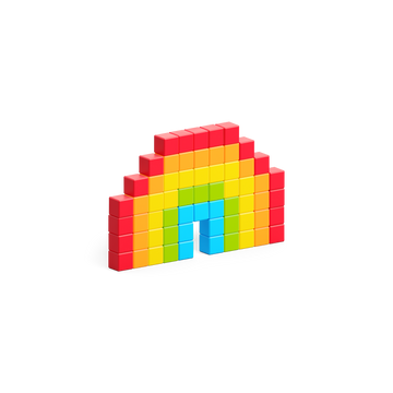 PX-30109 PIXIO Rainbow 63 stuks