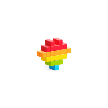 PX-30109 PIXIO Rainbow 63 stuks
