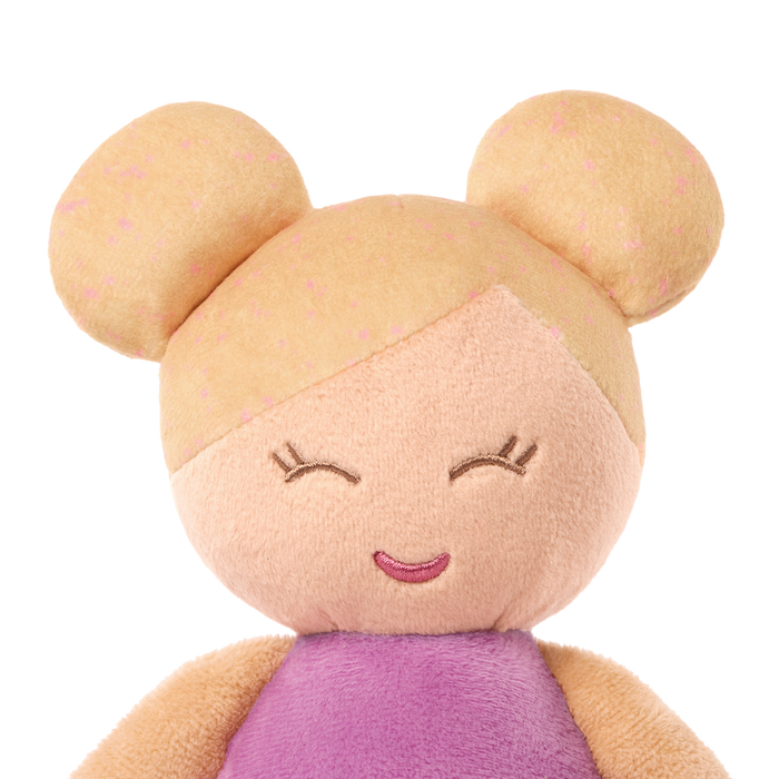 LullaBaby - LBY7333 - Small Plush Bath Blonde Hair Girl Doll (COMING END JUNE)