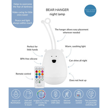 52-0067 - Bear Hanger Night Lamp