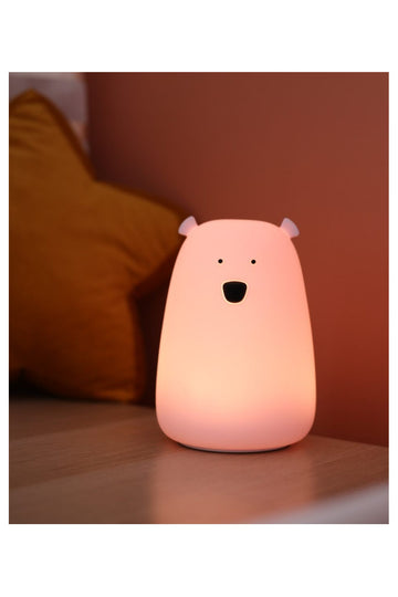 52-0062 Bear Lamp Lavender