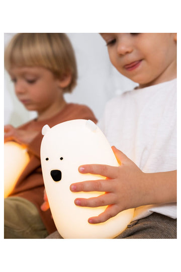 52-0064 Bear Lamp White