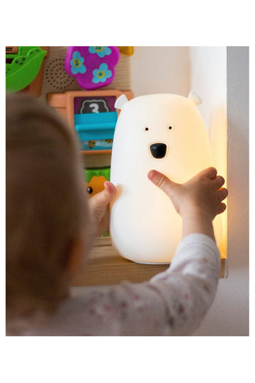 52-0064 Bear Lamp White