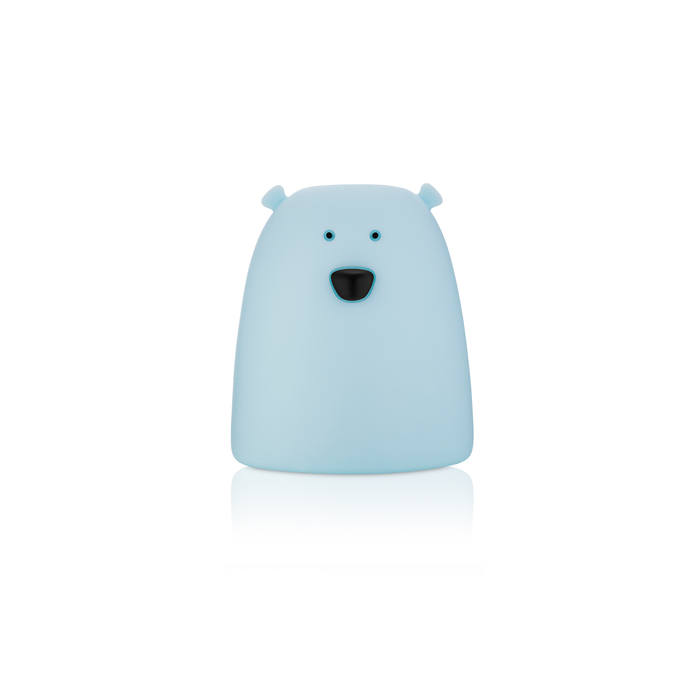 Rabbit&Friends - Set of 2 Mini Bear lamps - White&Blue - 52-0077
