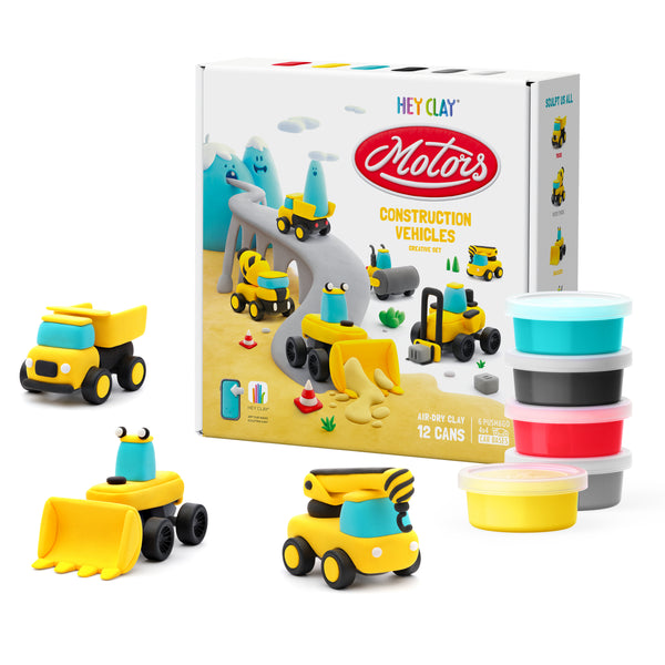 🚜 HeyClay - Construction - HC12901 - 12 cans