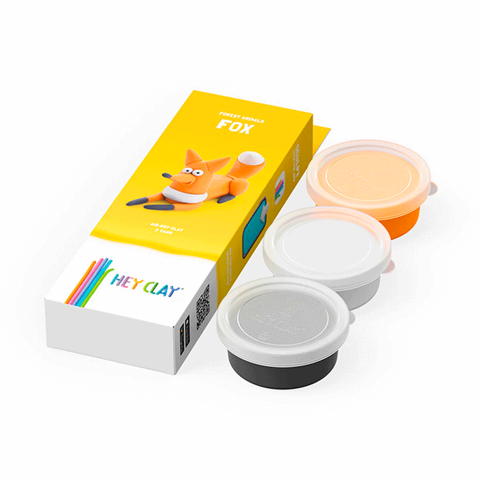🦊 301307 HeyClay - Forest - Fox 3 cans