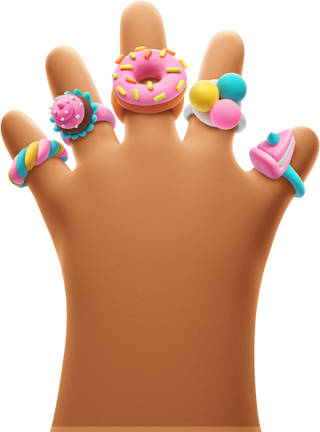 HeyClay - Display Bijoux - DB-HC-31001-31003-15