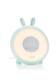 52-0091 Rabbit Wake Up Lamp with Alarm Clock, Green