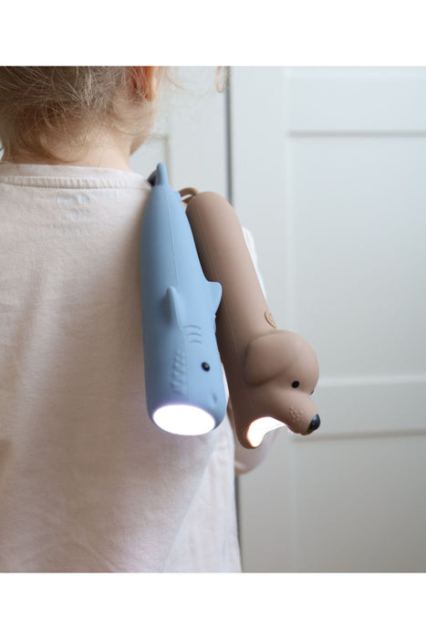Rabbit&Friends - 52-0082- Sharky Silicone Flashlight
