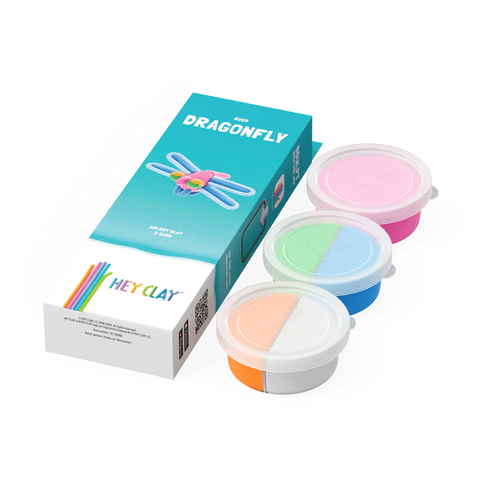 30065 HeyClay - Insecten Libelle - 3 cans