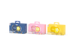 MOB - Dreamy Clock Smiley World - Blauw