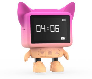 MOB - Dancing Clock - Roze