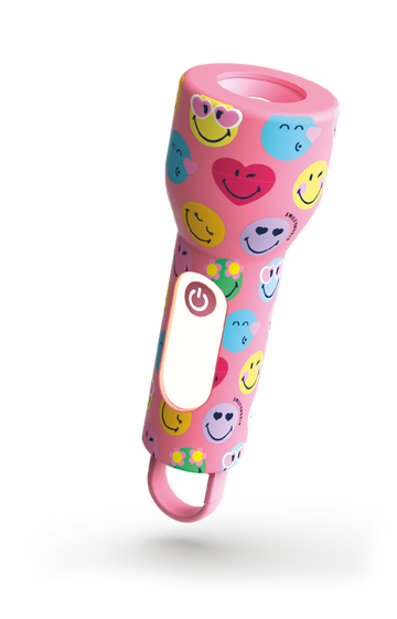 MOB - Glowy Smiley World - Roze