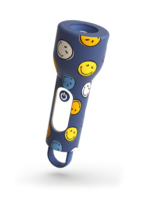 MOB - Glowy Smiley World - Geel