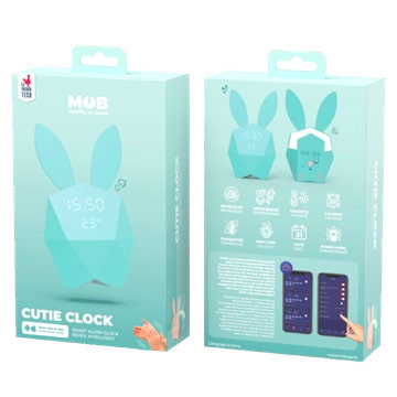 MOB - Cutie Clock - Blauw