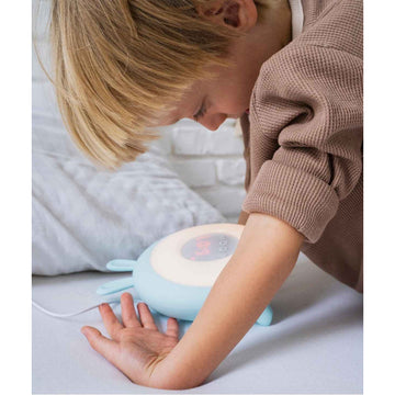 52-0039	- Rabbit Wake Up Lamp with Alarm Clock, Blue