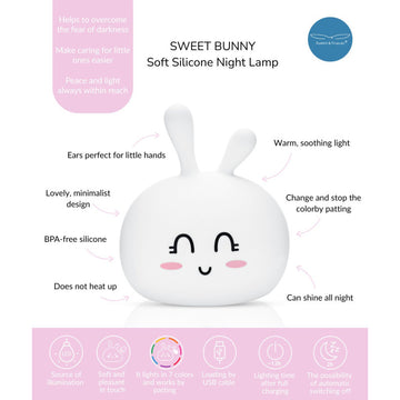 🐰 52-0058 - Sweet Bunny Silicone Lamp