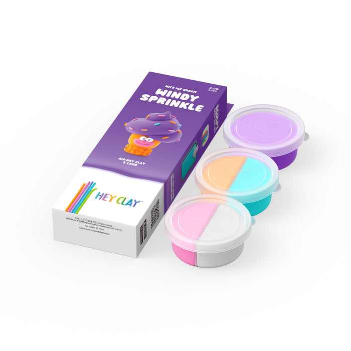 30144 HeyClay - Nice Ice Cream - Windy Sprinkles - 3 cans